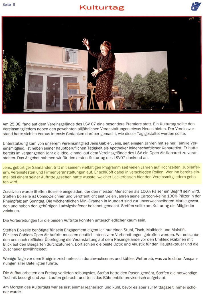 LSV Ludwigshafen am 25.08.2018 Seite 1