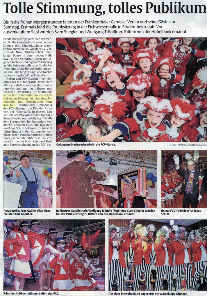 Die Rheinpfalz am 15.02.2023